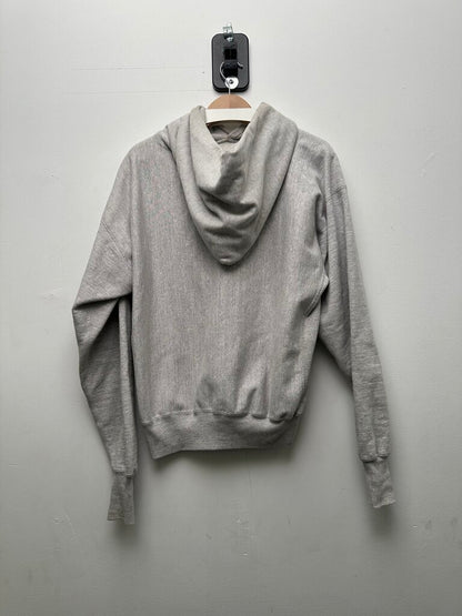 Preowned Saint Michaels Big Red Saint Logo Grey Hoodie sz.S