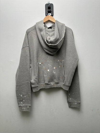 New Gv Gallery Grey Northwestern Paint Hoodie Sz.Small