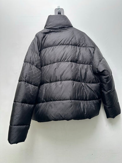 Preowned Balenciaga Monogram Black Puffer sz.48 (XL)