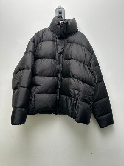 Preowned Balenciaga Monogram Black Puffer sz.48 (XL)