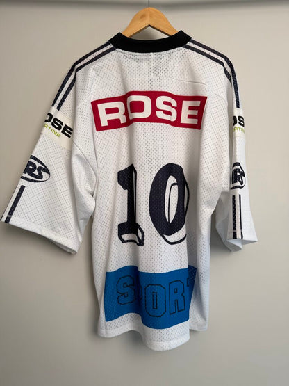 New Martine Rose White Hockey Jersey Sz. S