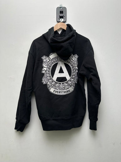 Preowned Supreme Black Anti Everything Hoodie Size Medium