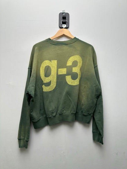 New Gv Gallery Green G-3 Crewneck Sz.Small