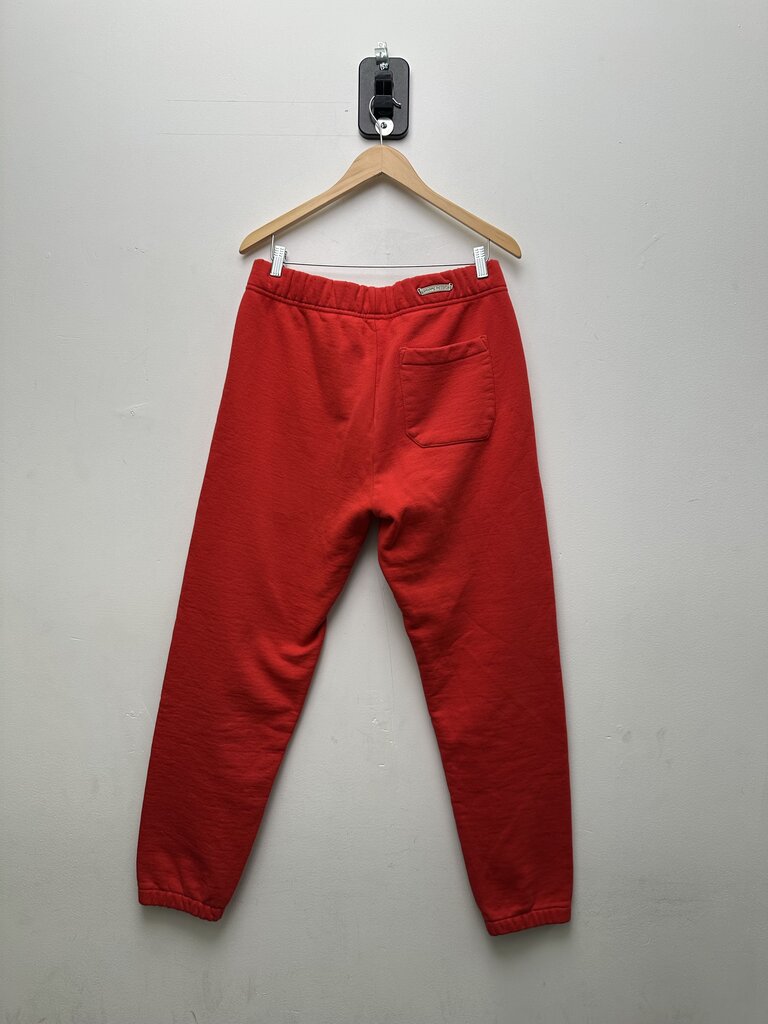 Preowned Chrome Hearts Red Cashmere Sweatpants sz.M