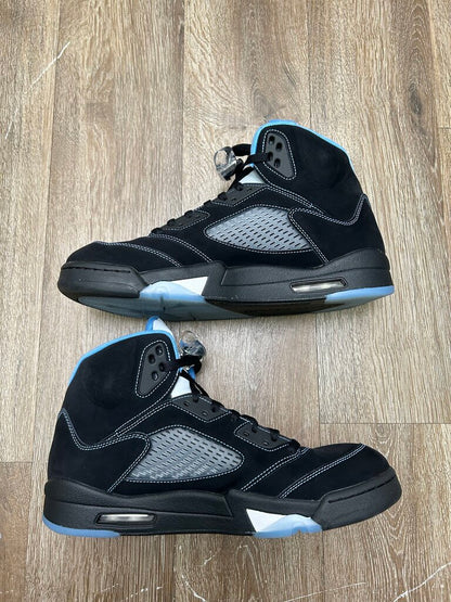 Preowned Jordan 5 Black University Blue Sz.13
