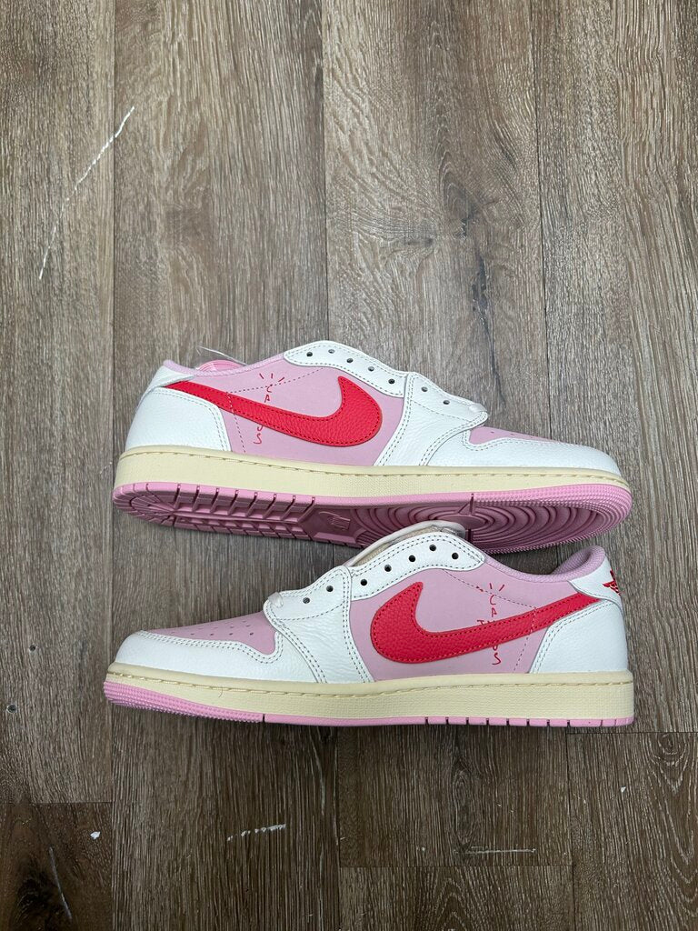New Jordan 1 Low Travis Scott Tropical Pink Sz. 11