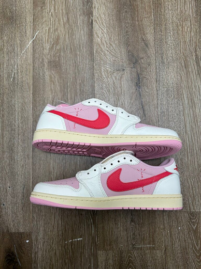 New Jordan 1 Low Travis Scott Tropical Pink Sz. 11
