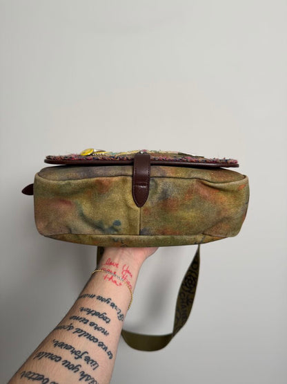 Preowned Chanel Small Messenger Graffiti Bag