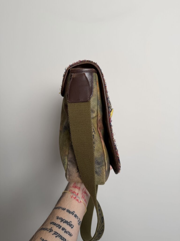 Preowned Chanel Small Messenger Graffiti Bag