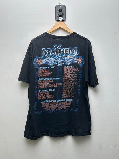 2008 Mayhem Festival Music Tee sz XL