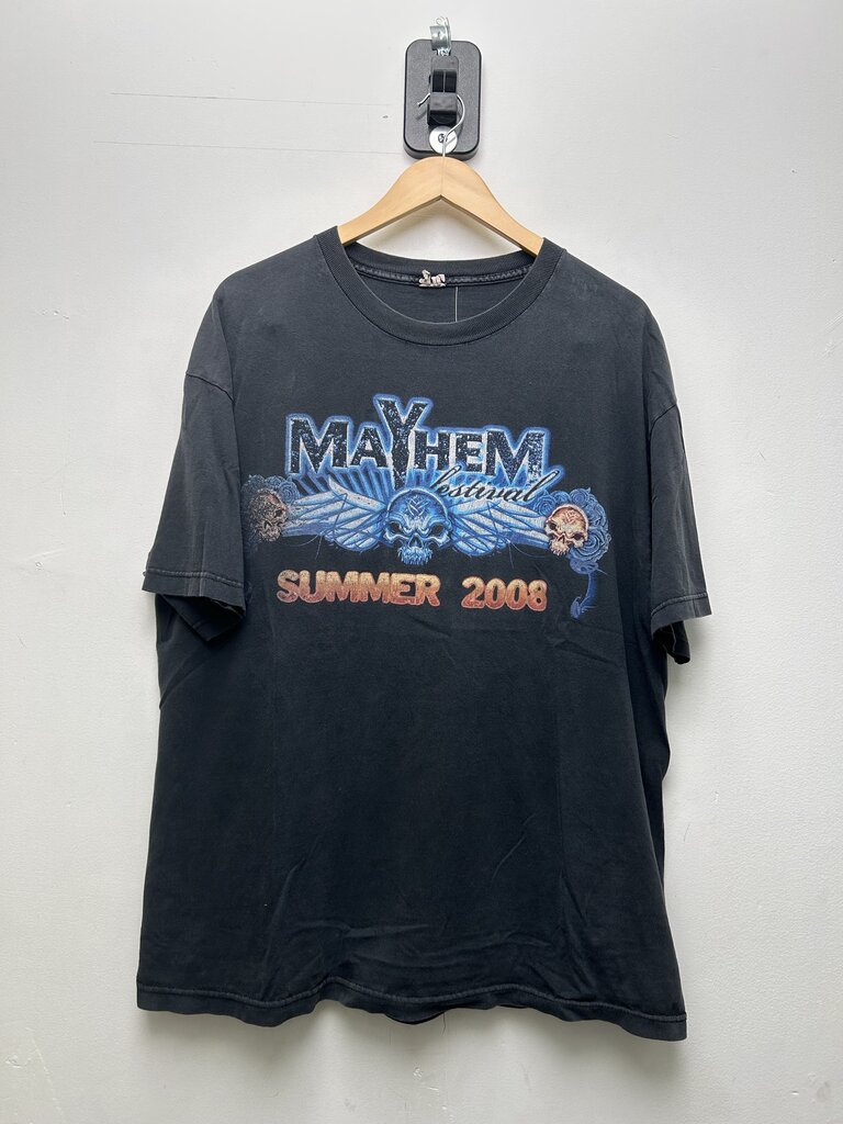 2008 Mayhem Festival Music Tee sz XL