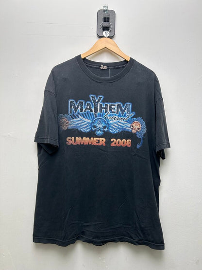 2008 Mayhem Festival Music Tee sz XL