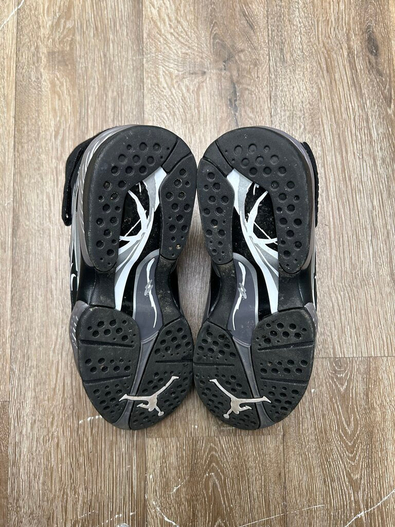 Preowned Jordan 8 Black Chrome Sz..10