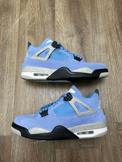 Preowned Jordan Retro 4 University Blue Sz. 10