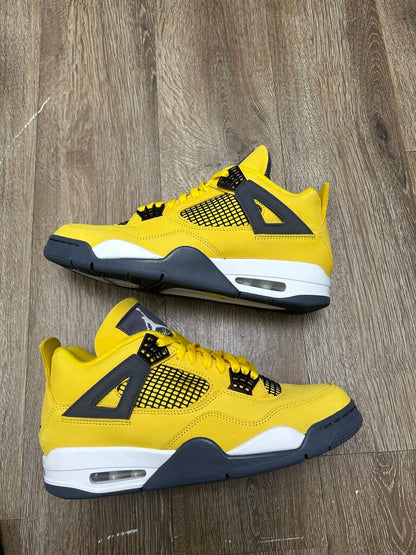 Preowned Jordan Jordan Retro 4 Lightning Sz.10