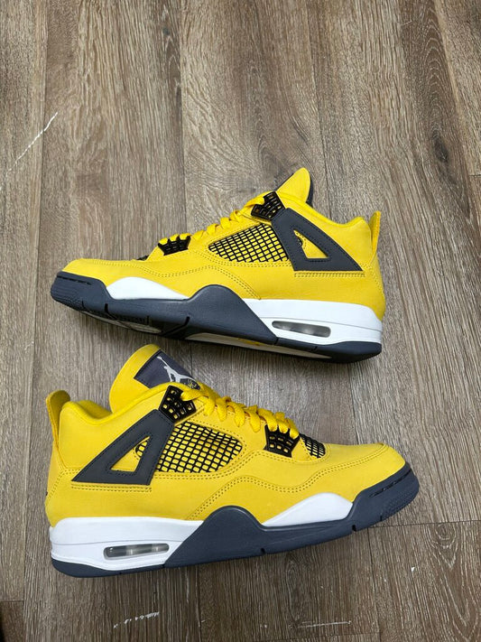 Preowned Jordan Jordan Retro 4 Lightning Sz.10