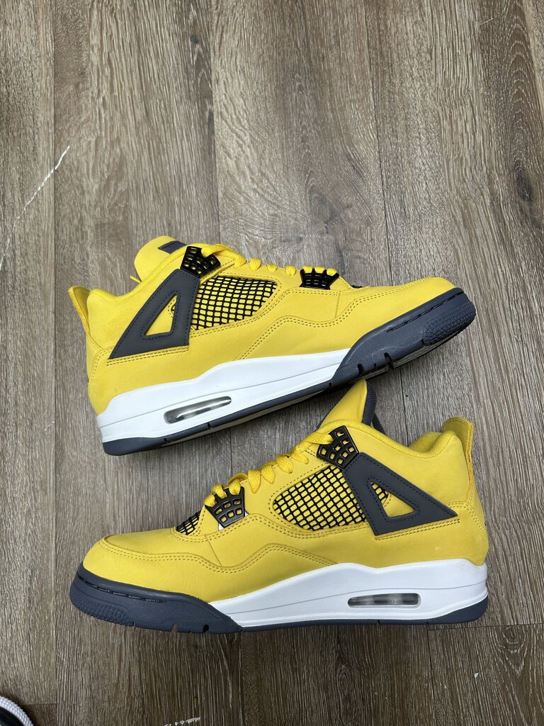 Preowned Jordan Jordan Retro 4 Lightning Sz.10