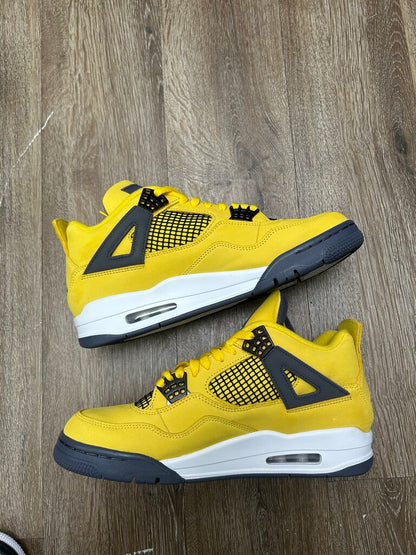 Preowned Jordan Jordan Retro 4 Lightning Sz.10