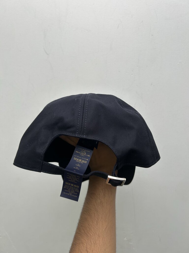 New Louis Vuitton Brown Sherpa Logo Navy Cap Sz. OS