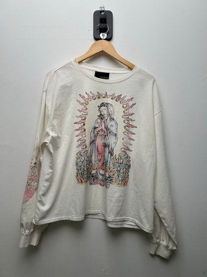 Preowned Faciane Diablo Mary White Longsleeve sz.M