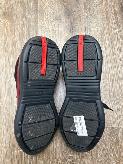 Preowned Prada Cups Burgundy Black Sz. 7.5(9-9.5)