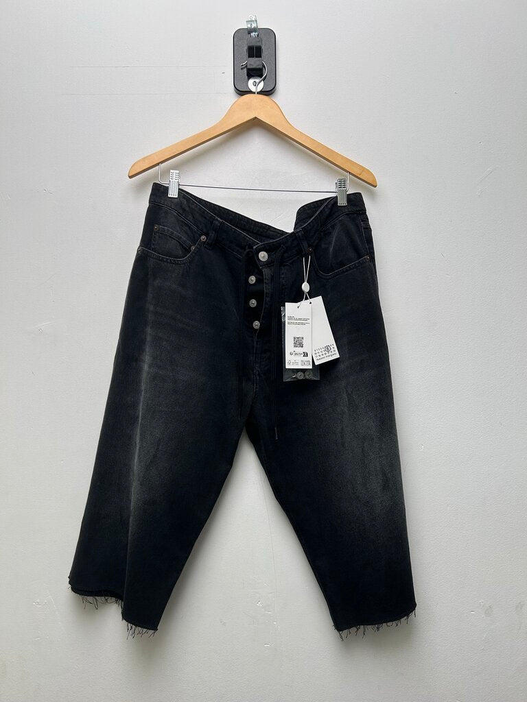 New Maison Margiela Black Denim Shorts sz.36