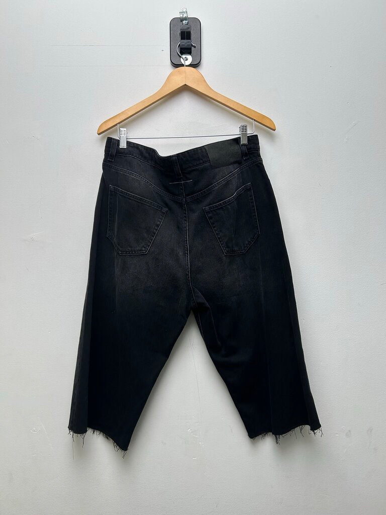 New Maison Margiela Black Denim Shorts sz.36