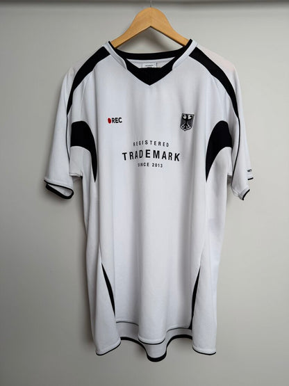 Preowned Vetements Black White Trademark Jersey size XL
