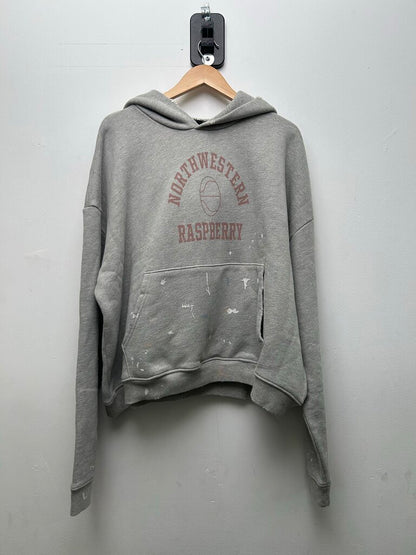New GV Gallery Northwestern Grey Reversible Hoodie sz.L