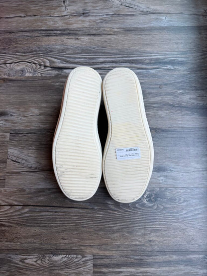 Preowned Rick Owens Grey Wool Vans size 43