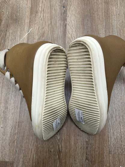 Preowned Rick Owens Mainline Jumbo Lace Puffer Brown Ramone sz.42 (NO BOX)