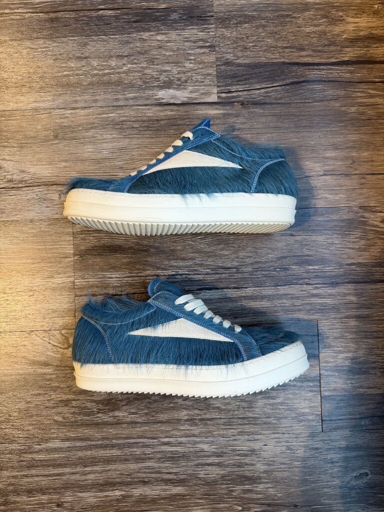 Pre-Owned Rick Wens Teal Mainline Mohair Vans Sz. 41