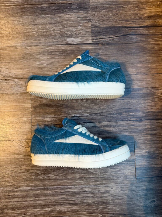 Pre-Owned Rick Wens Teal Mainline Mohair Vans Sz. 41