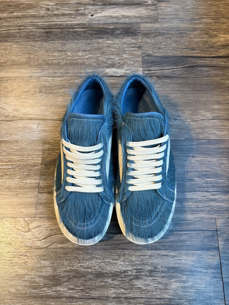 Pre-Owned Rick Wens Teal Mainline Mohair Vans Sz. 41