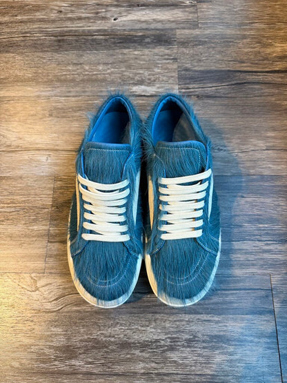 Pre-Owned Rick Wens Teal Mainline Mohair Vans Sz. 41