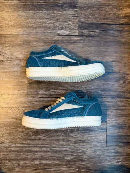 Pre-Owned Rick Wens Teal Mainline Mohair Vans Sz. 41