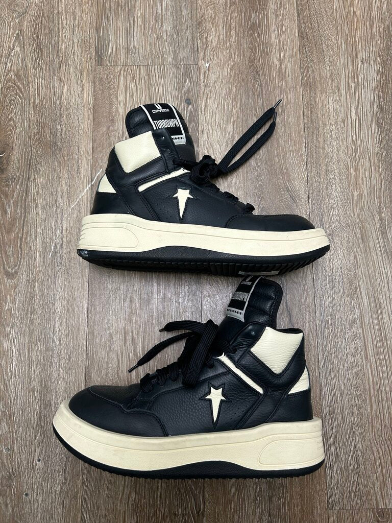 Preowned Rick Owens DRKSHDW Converse Turbowpn sz.9 (NO BOX)