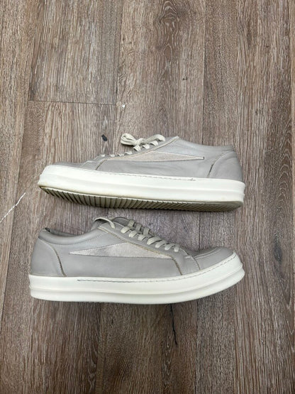 Preowned Rick Owens Grey Milk Leather Vans sz.44(NO BOX)