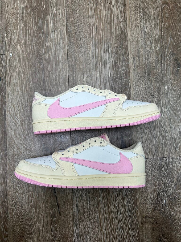 New Jordan 1 Low Travis Scott Shy Pink Sz.7.5