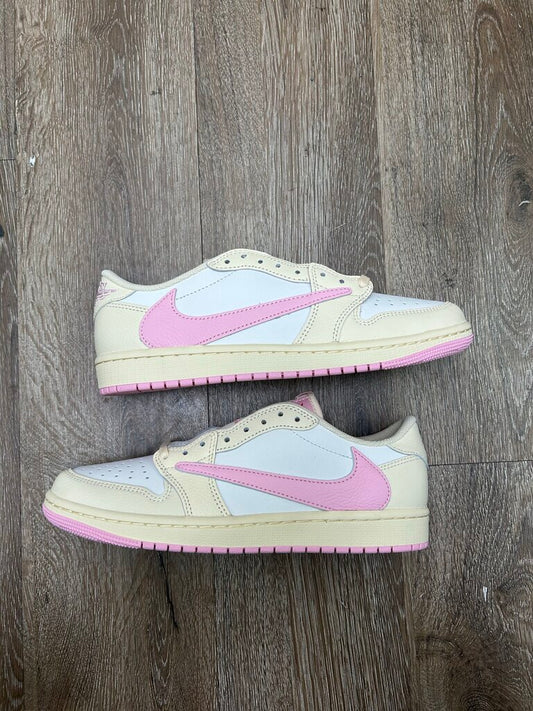 New Jordan 1 Low Travis Scott Shy Pink Sz.7.5