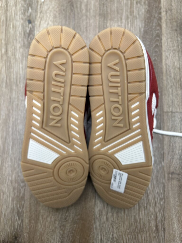 New Louis Vuitton Maroon Gum Bottom Skate sz.11LV (13M)