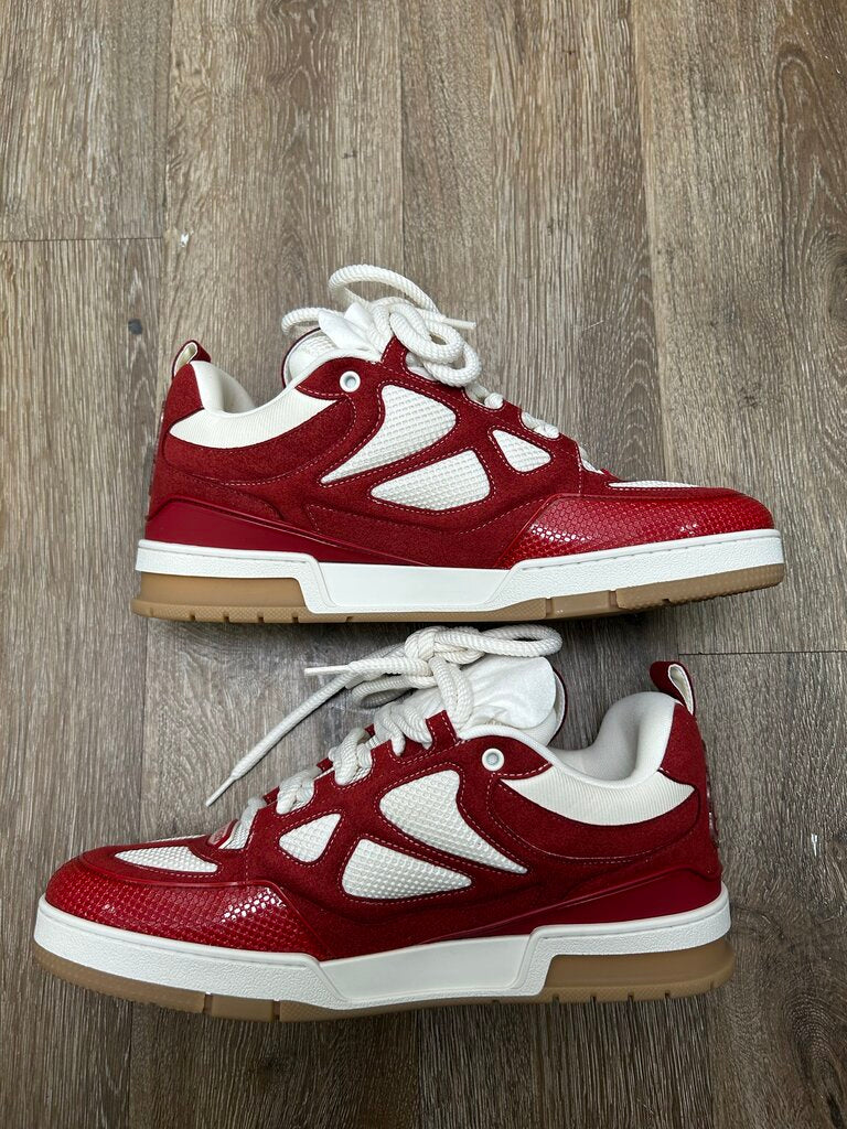 New Louis Vuitton Maroon Gum Bottom Skate sz.11LV (13M)