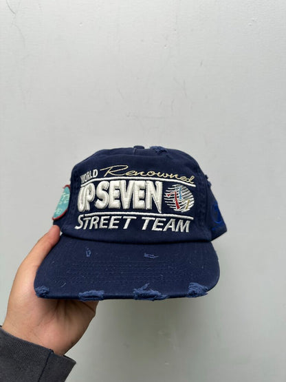 New Up 7 Skate Navy Street Team Hat