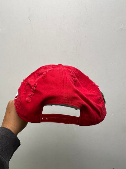 New Up 7 Skate Red Street Team Hat