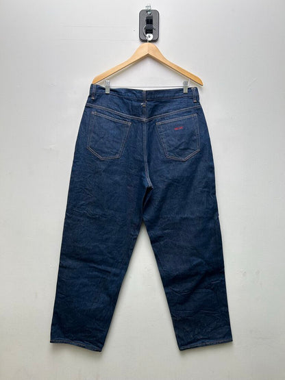 Preowned Supreme Raw Dark Denim Sz.34