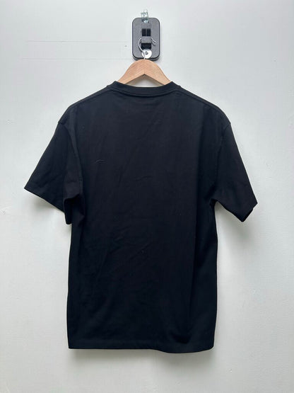 Preowned Celine Black White Horse Tee Sz.Small