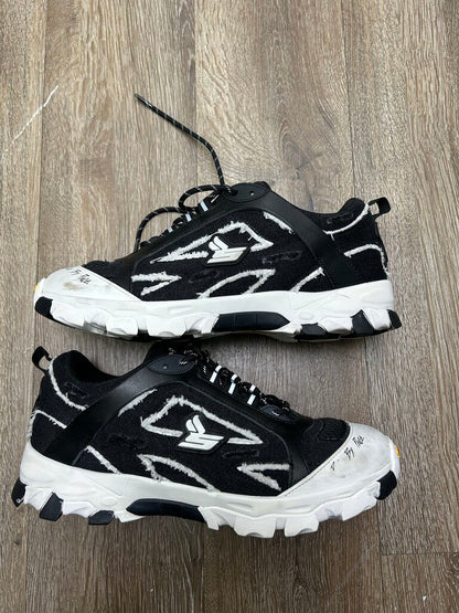 Preowned Sicko Hiking Sneaker Black White Sole Sz.8.5