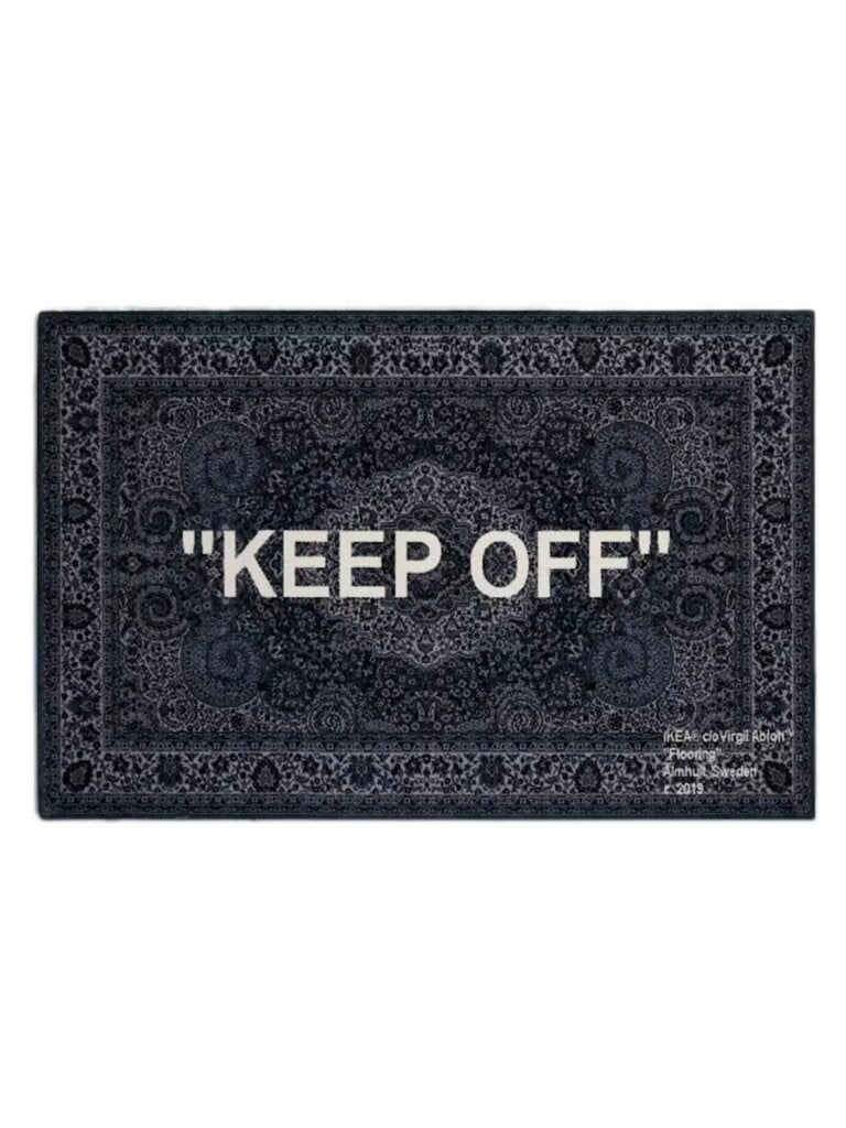 Preowned Ikea Virgil Keep Off Grey Rug