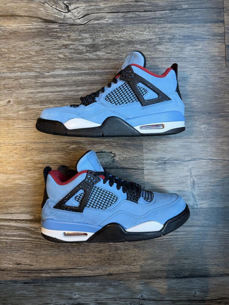 Preowned Jordan 4 Travis Scott size 8.5