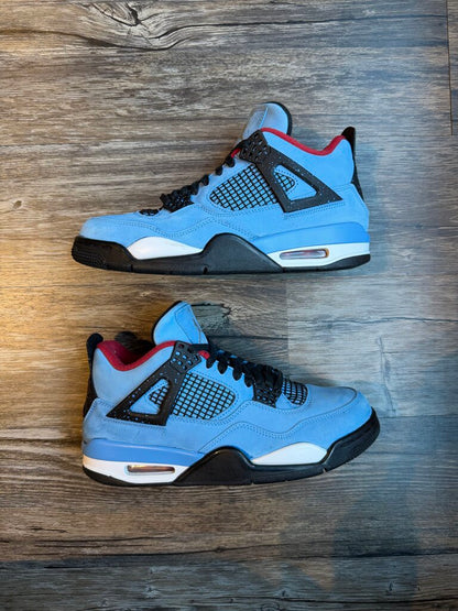 Preowned Jordan 4 Travis Scott size 8.5